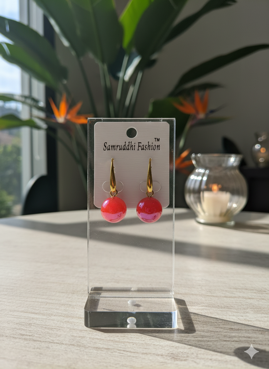 Sparkle & Shine Stud Earring Duo: Modern Glamour Meets Classic Elegance